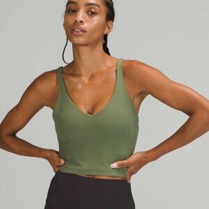 Lululemon Align Tank in Green Twill. Never worn.
